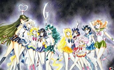 Le guerriere Sailor del sistema solare Le guerriere Sailor del sistema solare<br>disegni di Naoko Takeuchi<br><i>(c) 1994 Naoko Takeuchi</i>