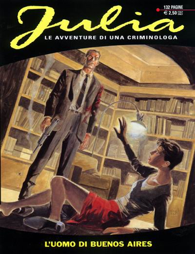 L'uomo di Buenos Aires L'uomo di Buenos Aires<br>cover di Julia n.48 - disegni di Marco Soldi<br><i>(c) 2002 SBE</i>