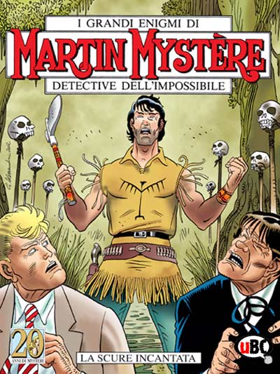 Martin sulle tracce di Za-Te-Nay Martin sulle tracce di Za-Te-Nay<br>copertina di G.Alessandrini, Martin Mystère n.242<br><i>(c) 2002 Sergio Bonelli Editore</i>
