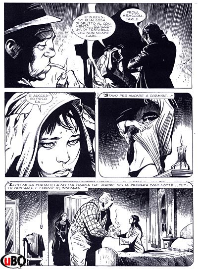 Dampyr 63 - Il racconto di Alessandra<br>disegni di Stefano Andreucci<br><i>(c) 2005 SBE</i>