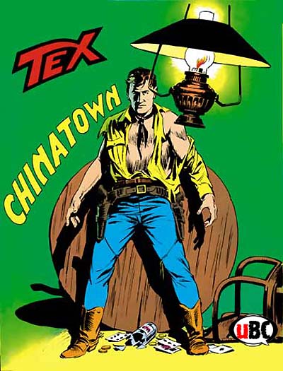 Chinatown<br>copertina Tex 110<br><i>(c) 1969 SBE</i>