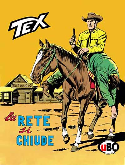La rete si chiude<br>copertina Tex 112<br><i>(c) 1970 SBE</i>