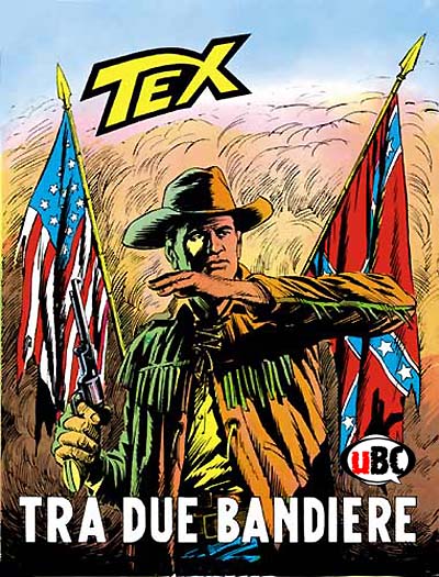 Tra due bandiere<br>copertina Tex 113<br><i>(c) 1970 SBE</i>