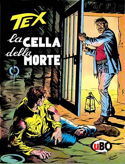 La cella della morte La cella della morte<br>copertina Tex 143<br><i>(c) 1972 SBE</i>