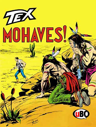 Mohaves! Mohaves!<br>copertina Tex 144<br><i>(c) 1972 SBE</i>