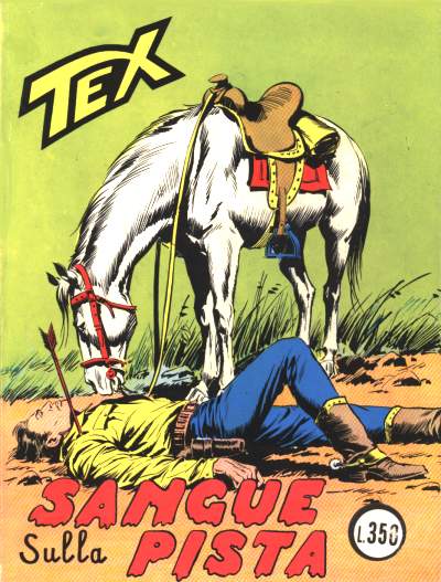 Tex 74<br>Copertina di Aurelio Galleppini<br><i>(c) SBE 1966</i>