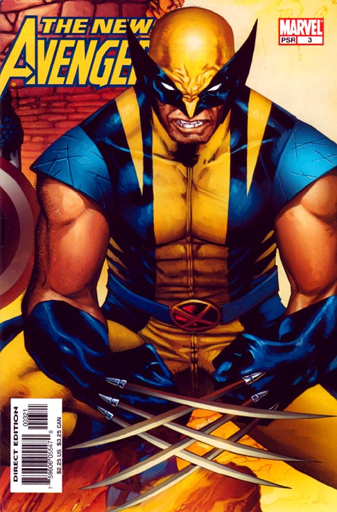 New Avengers 3 Variant <br>Disegno di Olivier Copiel - Aprile 2005<br><i>(c) 2005 Marvel Comics</i>