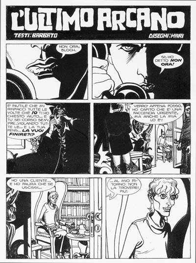 Tavola 01/234<br>disegni di Nicola Mari<br><i>(c) 2006 Sergio Bonelli Editore</i>