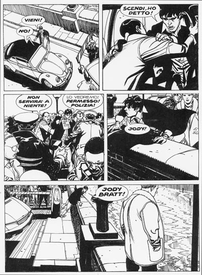 Tavola 03/234<br>disegni di Nicola Mari<br><i>(c) 2006 Sergio Bonelli Editore</i>