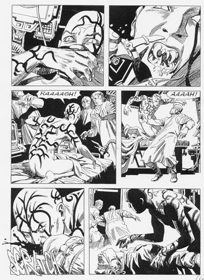 Tavola 02/Almanacco2006<br>disegni di Giovanni Freghieri<br><i>(c) 2006 Sergio Bonelli Editore</i>