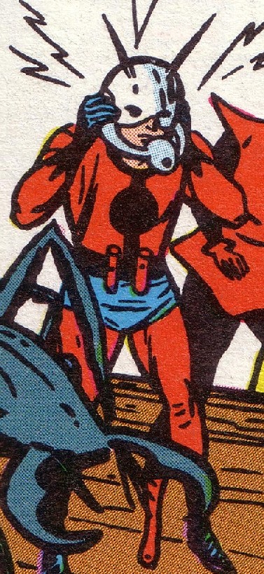 Ant-Man 1 Ant-Man 1<br>da Avengers 1 Tavola 10 Vignetta 3<br><i>(c) 1963 Marvel Comics</i>