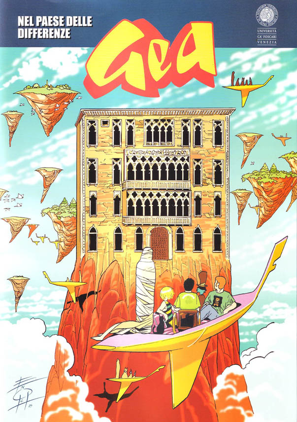 Gea nel Paese delle differenze Gea nel Paese delle differenze<br>la copertina dell'albo<br><i>(c) aventi diritto</i>