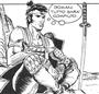 Takeda il samurai<br>Zagor n.486 pag.56, disegni di Pesce<br><i>(c) 2006 SBE</i>