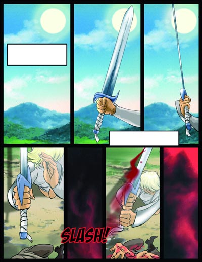 Storia 02, tavola 18<br>disegni e colori di Luciano Costarelli<br><i>(c) 2006 7Styles</i>