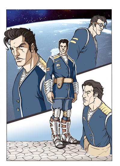 Eric Duvall Eric Duvall<br>disegni e colori di Gianluca Gugliotta<br><i>(c) 2006 Free Books</i>