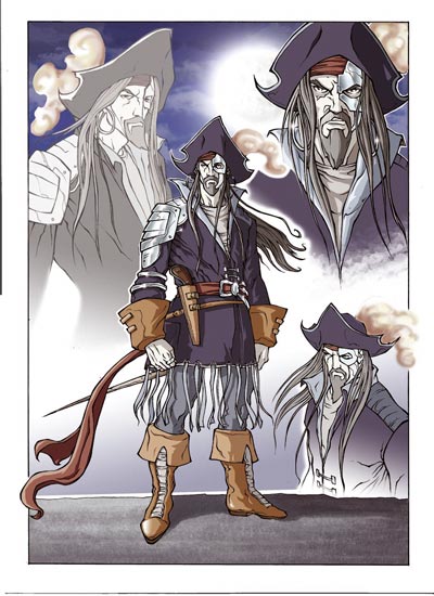 Morgan Morgan<br>disegni e colori di Gianluca Gugliotta<br><i>(c) 2006 Free Books</i>