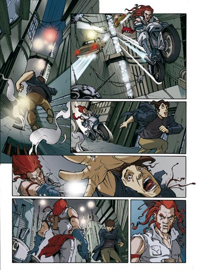 Tavola 1 Tavola 1<br>disegni di Gianluca Gugliotta e colori di Fabio Bonechi & Andres Mossa<br><i>(c) 2006 Free Books</i>