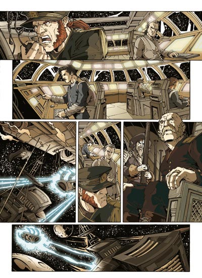 Tavola 6 Tavola 6<br>disegni di Gianluca Gugliotta e colori di Fabio Bonechi & Andres Mossa<br><i>(c) 2006 Free Books</i>