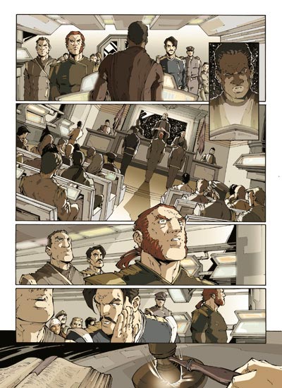 Tavola 9 Tavola 9<br>disegni di Gianluca Gugliotta e colori di Fabio Bonechi & Andres Mossa<br><i>(c) 2006 Free Books</i>