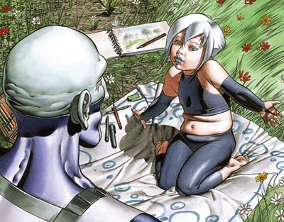 Bianca<br>disegni e colori di Patrizio Evangelisti<br><i>(c) 2006 Vittorio Pavesio Productions</i>