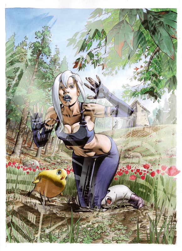 Cover #2<br>disegni e colori di Patrizio Evangelisti<br><i>(c) 2006 Vittorio Pavesio Productions</i>