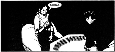Dylan � chiamato a scegliere Dylan � chiamato a scegliere<br>pag.39 dell'albo - disegni di Nicola Mari<br><i>(c) 2006 SBE </i>