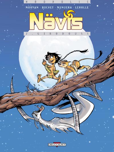Navis - Cover #2<br>disegni di Jose-Louis Minuera & Philippe Bouchet e colori di Lerolle Christian<br><i>(c) 2004 Delcourt</i>