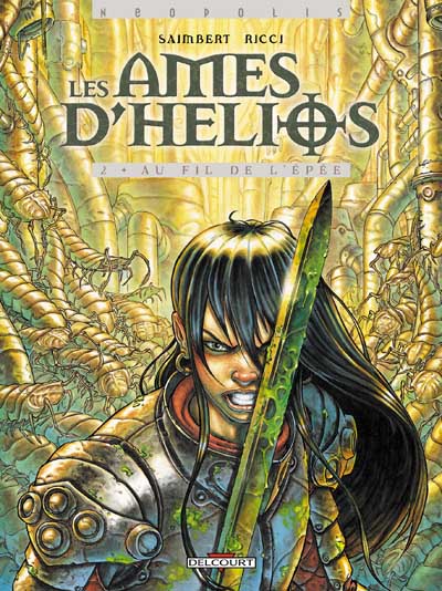 Le Anime di Helios - Cover #2<br>disegni di Roberto Ricci<br><i>(c) 2004 Delcourt</i>