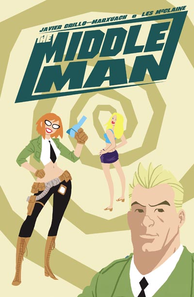 Middleman - Cover #1<br>disegni di Les McClaine<br><i>(c) 2006 Edizioni BD</i>
