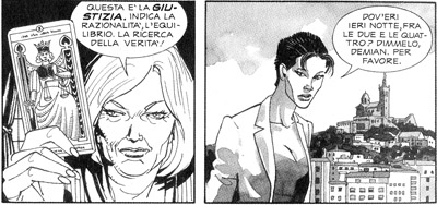 Marie Velasco Marie Velasco<br>un'immagine tratta dal n.0 - disegni di Luigi Piccatto e Giorgio Sommacal<br><i>(c) 2006 SBE</i>