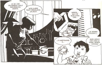 Detective all'opera<br>Chicanos 3, pag.58<br><i>(c) 2005 Coniglio Editore</i>