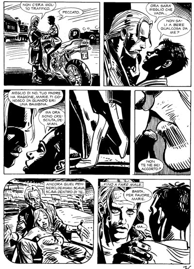 Tavola 02/03<br>disegni di Luigi Siniscalchi<br><i>(c) 2006 Sergio Bonelli Editore</i>