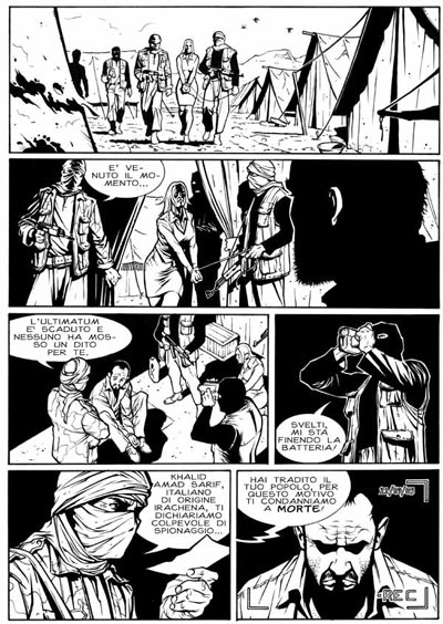 Tavola 04/06<br>disegni di Andrea Fattori<br><i>(c) 2006 Free Books</i>