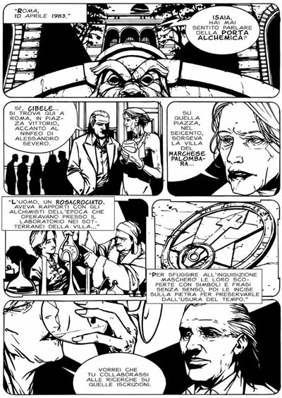 Tavola 22/06<br>disegni di Alessandro Vitti<br><i>(c) 2006 Free Books</i>