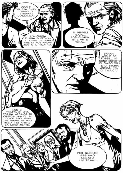 Tavola 23/06<br>disegni di Alessandro Vitti<br><i>(c) 2006 Free Books</i>