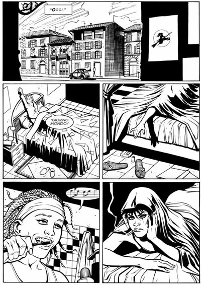 Tavola 50/06<br>disegni di Andrea Fattori<br><i>(c) 2006 Free Books</i>