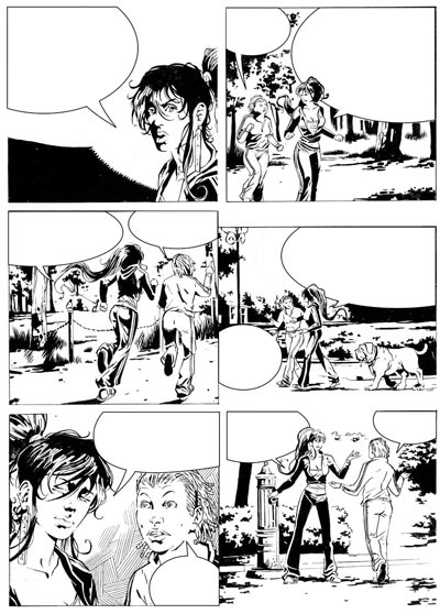 Tavola 09/07<br>disegni di Fabiano Ambu<br><i>(c) 2006 Free Books</i>