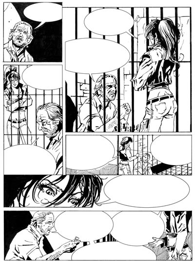 Tavola 19/07<br>disegni di Fabiano Ambu<br><i>(c) 2006 Free Books</i>
