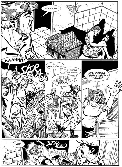 Tavola 07/Ex01<br>disegni di Daniele Statella e Jacopo Brandi<br><i>(c) 2006 Free Books</i>