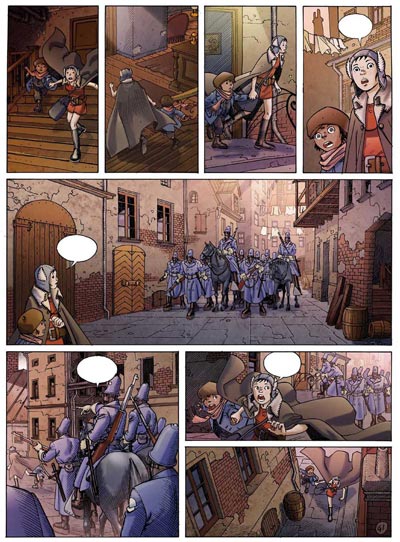 Tavola 41<br>disegni di Marco Nizzoli<br><i>(c) 2006 Les Humano�des Associ�s</i>