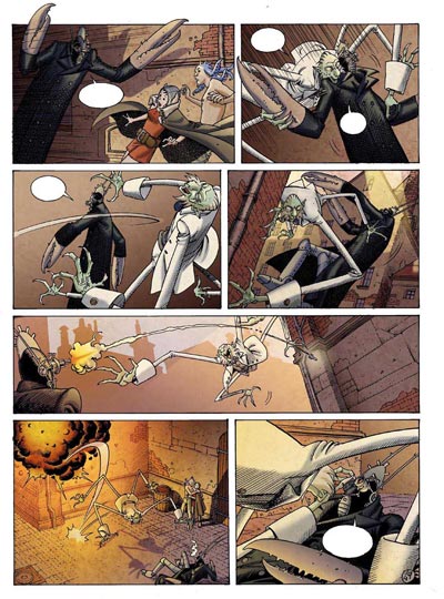 Tavola 49<br>disegni di Marco Nizzoli<br><i>(c) 2006 Les Humano�des Associ�s</i>