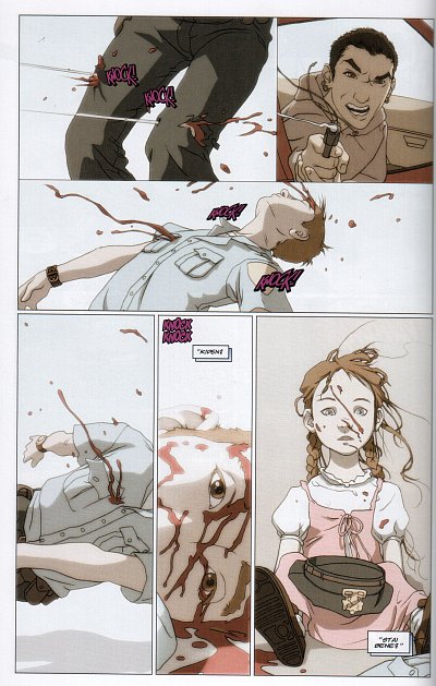Tutto ha inizio da qui Tutto ha inizio da qui<br>Nyx: Mutamenti<br><i>(c) 2005 Marvel Comics</i>