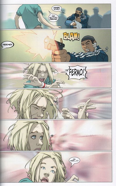 Il potere si sprigiona Il potere si sprigiona<br>Nyx: Mutamenti<br><i>(c) 2005 Marvel Comics</i>