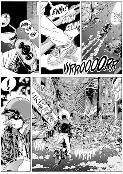 Tavola 75<br>disegni di Luca Enoch<br><i>(c) 2006 Sergio Bonelli Editore</i>