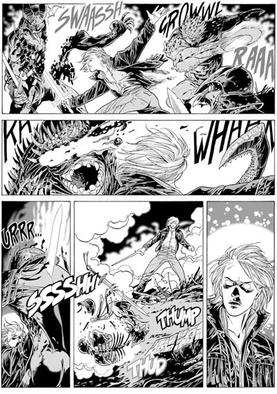 Tavola 78<br>disegni di Luca Enoch<br><i>(c) 2006 Sergio Bonelli Editore</i>