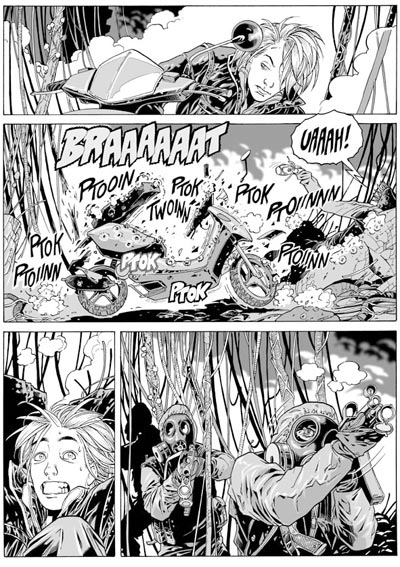 Tavola 79<br>disegni di Luca Enoch<br><i>(c) 2006 Sergio Bonelli Editore</i>
