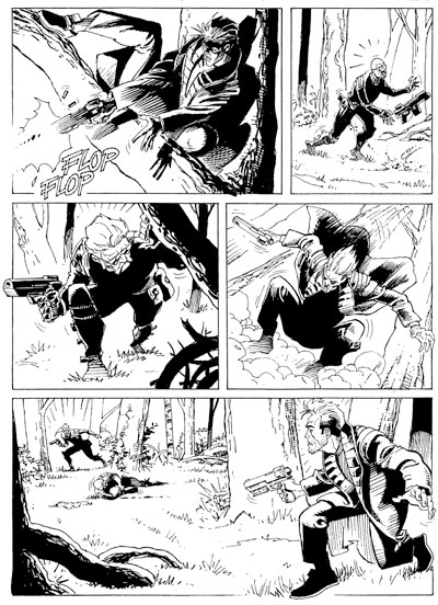 Tavola 18/180<br>disegni di Stefano Casini<br><i>(c) 2006 Sergio Bonelli Editore</i>