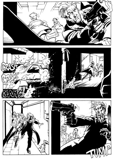 Tavola 63/180<br>disegni di Stefano Casini<br><i>(c) 2006 Sergio Bonelli Editore</i>