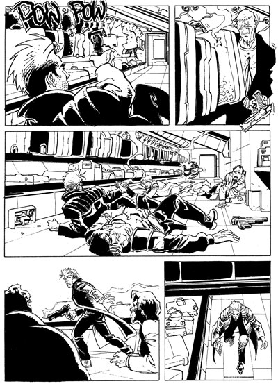 Tavola 65/180<br>disegni di Stefano Casini<br><i>(c) 2006 Sergio Bonelli Editore</i>