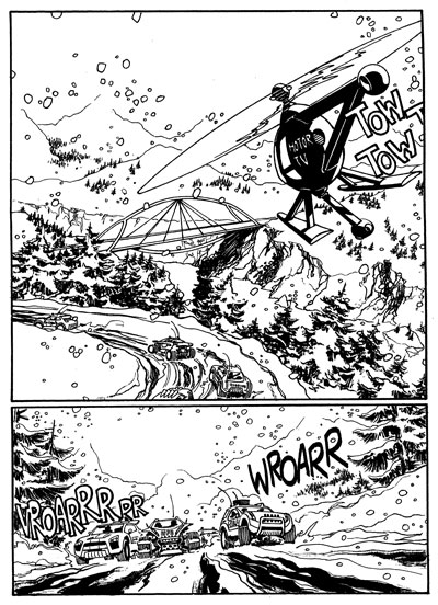 Tavola 63/181<br>disegni di Andrea Bormida<br><i>(c) 2006 Sergio Bonelli Editore</i>